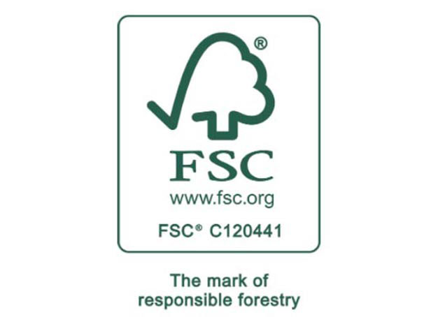 FSC responsible forestry certification mark